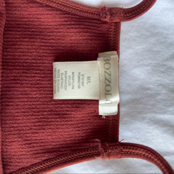 Burgundy Tank Top - Picture 3 of 4